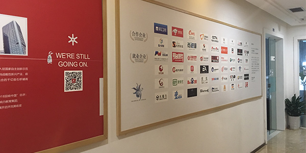 合作企業(yè)展示墻