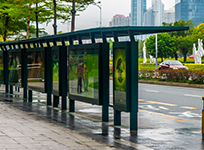 公交站廣告