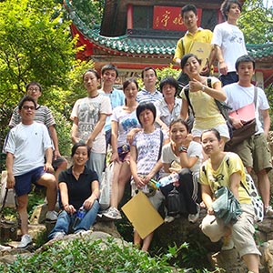 師生合照